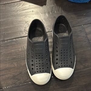 Native Boy Black Slip-On Shoes(previously loved)